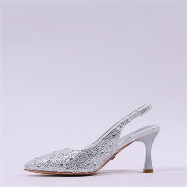 Una Healy Sweet Caroline Slingback - Silver Sparkle